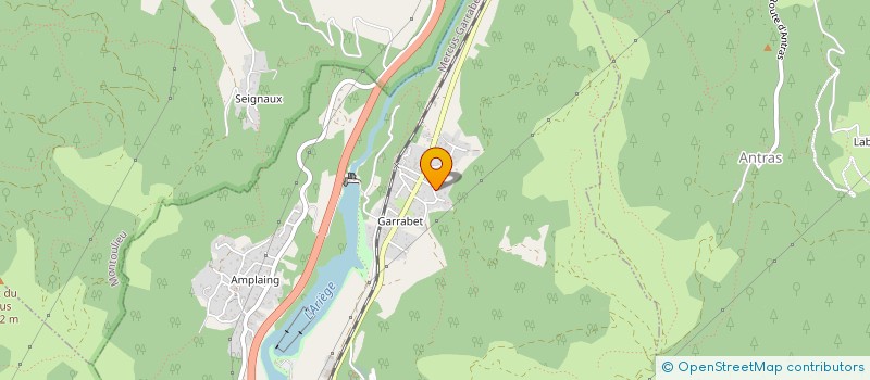 localisation de l'entreprise SCI ALINEA à MERCUS-GARRABET