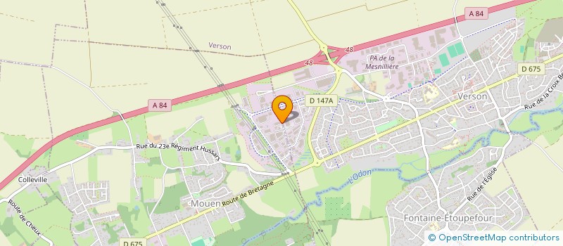 localisation de l'entreprise SCI ALINEA  MOUEN