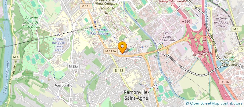 localisation de l'entreprise SCI ALINNO 14 à TOULOUSE