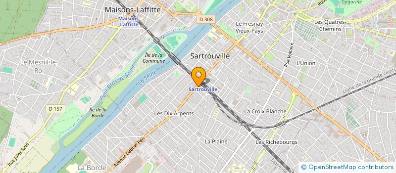 localisation de l'entreprise SCI ALIO  SARTROUVILLE