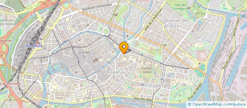 localisation de l'entreprise SCI ALIOCHA  STRASBOURG