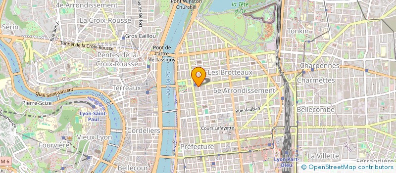 localisation de l'entreprise SCI ALIODIMA  LYON