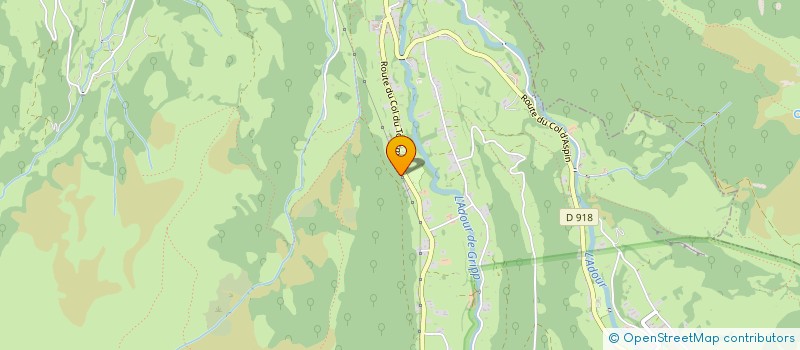 localisation de l'entreprise SCI ALIOX  CAMPAN