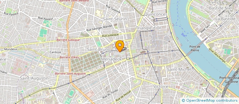 localisation de l'entreprise SCI ALISANDE  BORDEAUX