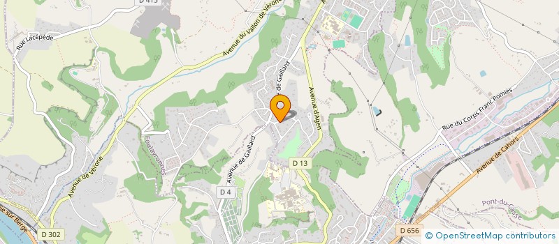 localisation de l'entreprise SCI ALISOL à FOULAYRONNES