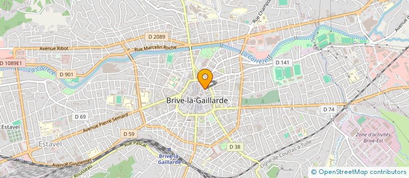 localisation de l'entreprise SCI ALIX  MARTEL