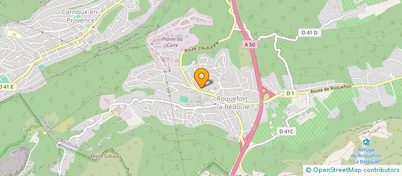 localisation de l'entreprise SCI ALIX  ROQUEFORT-LA-BEDOULE