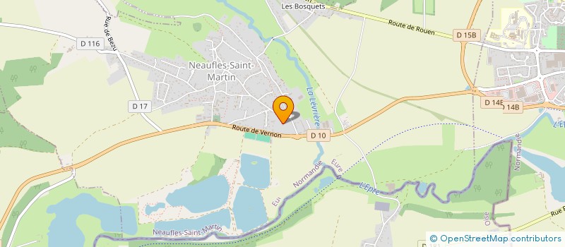 localisation de l'entreprise SCI ALIX  NEAUFLES-SAINT-MARTIN