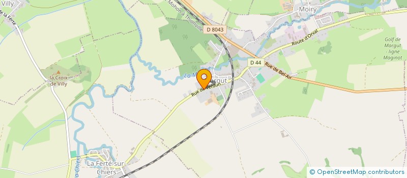 localisation de l'entreprise SCI ALIX  MARGUT