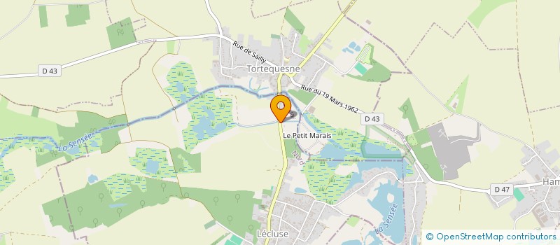 localisation de l'entreprise SCI ALIX  LECLUSE