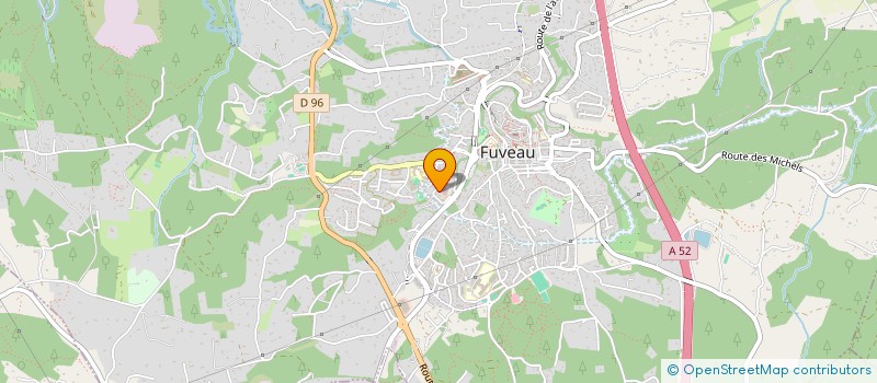 localisation de l'entreprise SCI ALIXTOM  FUVEAU