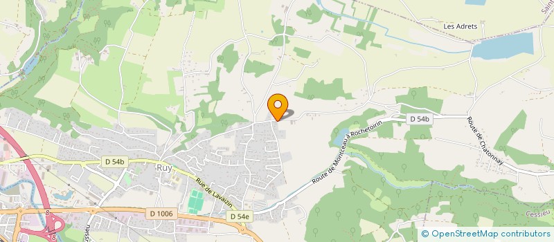 localisation de l'entreprise SCI ALIZ IMMO PLUS  RUY-MONTCEAU