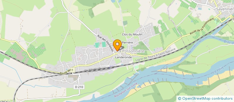 localisation de l'entreprise SCI ALIZE  LA POSSONNIERE