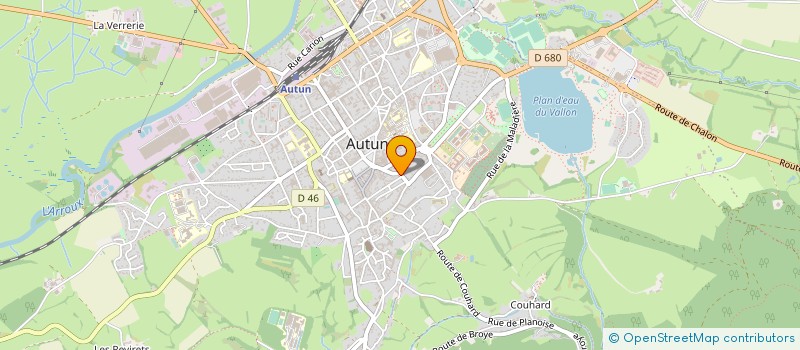 localisation de l'entreprise SCI ALIZE  DRACY-SAINT-LOUP