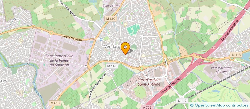 localisation de l'entreprise SCI ALIZE  VENDARGUES