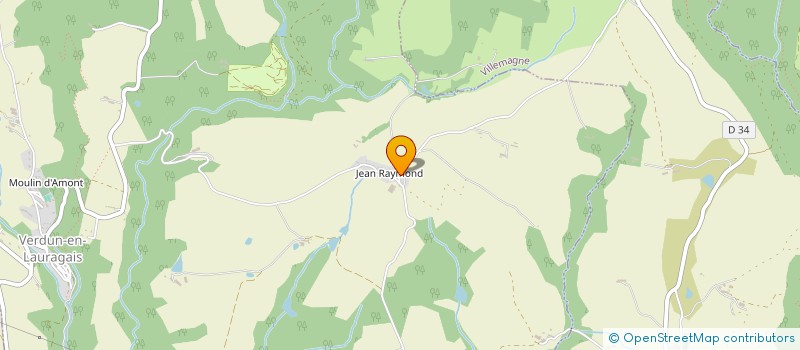 localisation de l'entreprise SCI ALIZE  CASTELNAUDARY