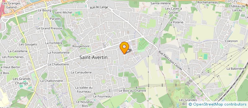 localisation de l'entreprise SCI ALIZE  SAINT-AVERTIN