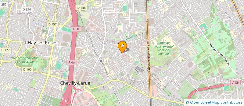 localisation de l'entreprise SCI ALIZE  L'HAY-LES-ROSES