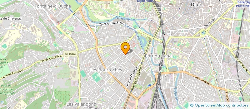 localisation de l'entreprise SCI ALIZE à DIJON