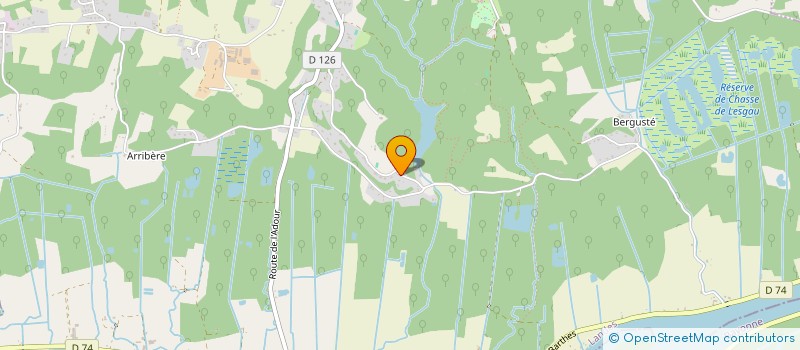 localisation de l'entreprise SCI ALIZE  SAINT-MARTIN-DE-SEIGNANX