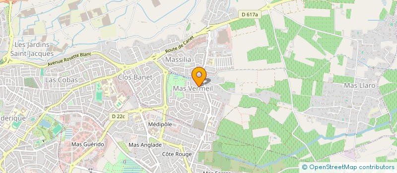 localisation de l'entreprise SCI ALIZE  PERPIGNAN