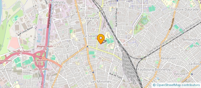 localisation de l'entreprise SCI ALIZEE à TOULOUSE
