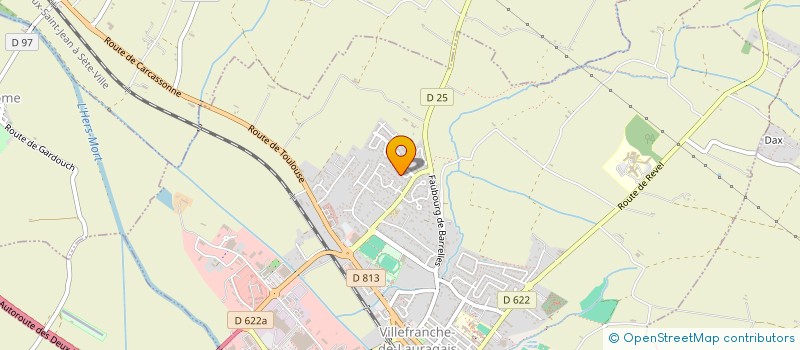 localisation de l'entreprise SCI ALIZEE  VILLEFRANCHE-DE-LAURAGAIS