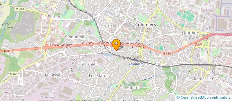 localisation de l'entreprise SCI ALIZEE à COLOMIERS