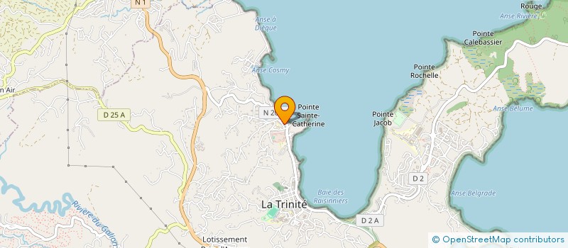 localisation de l'entreprise SCI ALIZEE IMMOBILIER à TRINITE