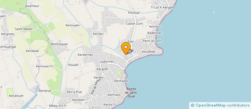 localisation de l'entreprise SCI ALIZEE TROMEUR  LOCTUDY