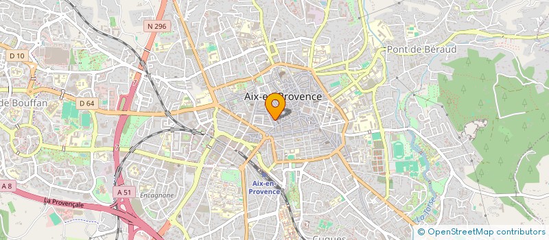 localisation de l'entreprise SCI ALIZEES PATRIMOINE à AIX-EN-PROVENCE