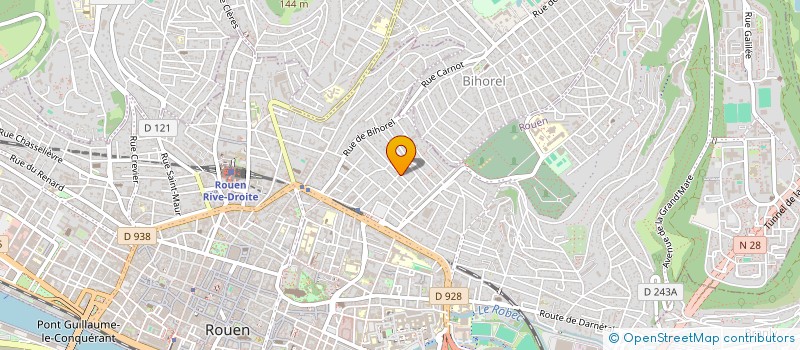 localisation de l'entreprise SCI ALIZES à ROUEN