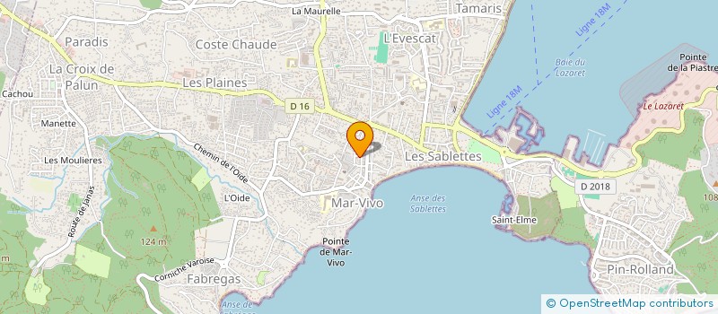localisation de l'entreprise SCI ALIZES à LA SEYNE-SUR-MER