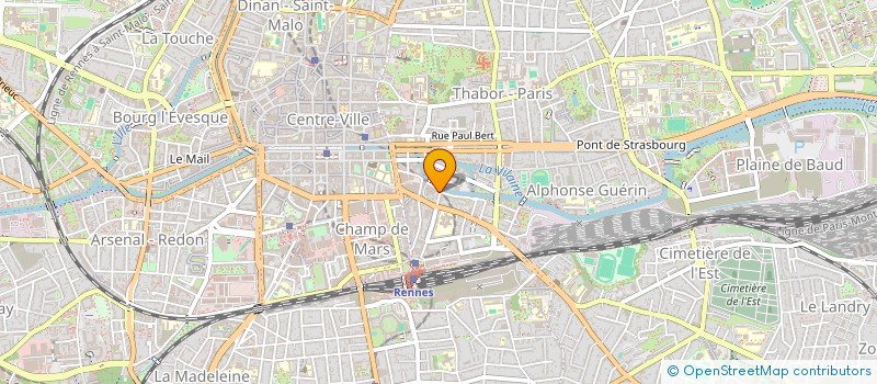 localisation de l'entreprise SCI ALIZON MARIE  RENNES