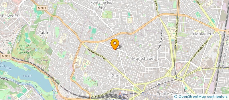 localisation de l'entreprise SCI ALJ à DIJON