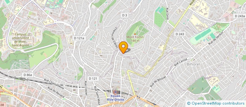 localisation de l'entreprise SCI ALJ à BOIS-GUILLAUME