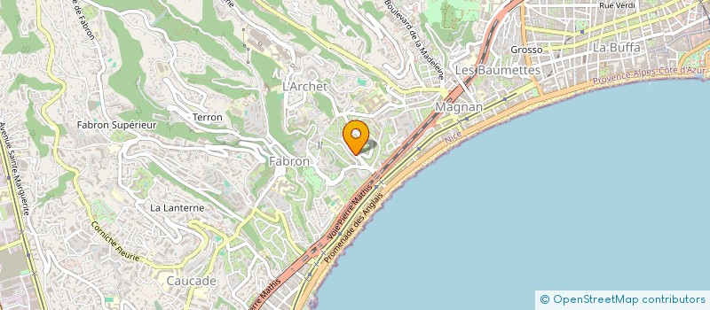 localisation de l'entreprise SCI ALJ  NICE