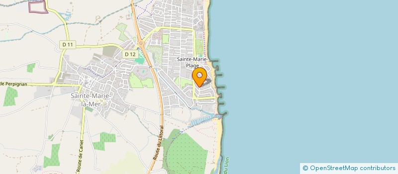 localisation de l'entreprise SCI ALJAD  SAINTE-MARIE-LA-MER