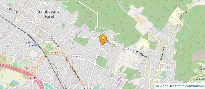 localisation de l'entreprise SCI ALJEA ENTREPRISES à SAINT-PRIX