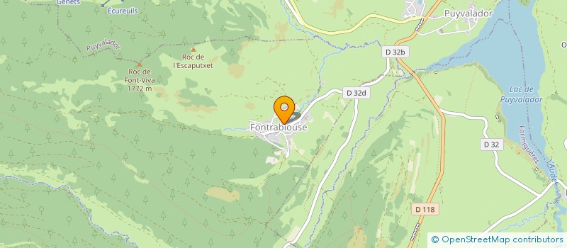 localisation de l'entreprise SCI ALJEST  FONTRABIOUSE