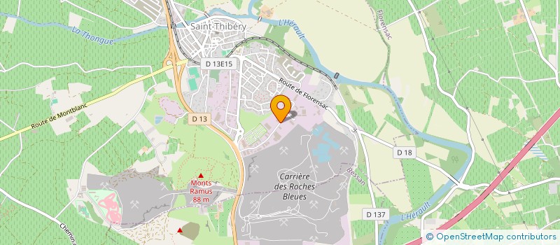 localisation de l'entreprise SCI ALJM2  SAINT-THIBERY