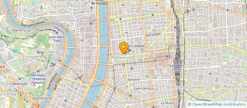 localisation de l'entreprise SCI ALJO  LYON