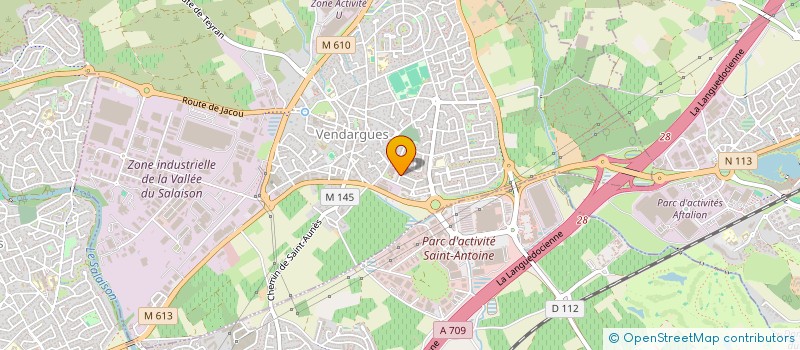 localisation de l'entreprise SCI ALJOLUKA  LAURET