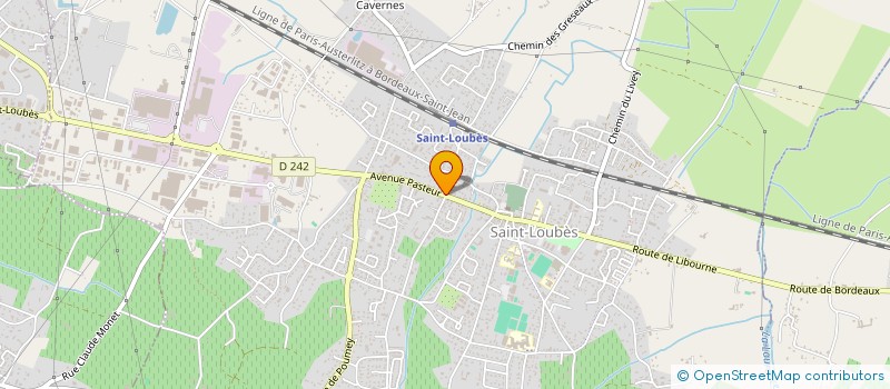 localisation de l'entreprise SCI ALK ST SAVIN  SAINT-LOUBES