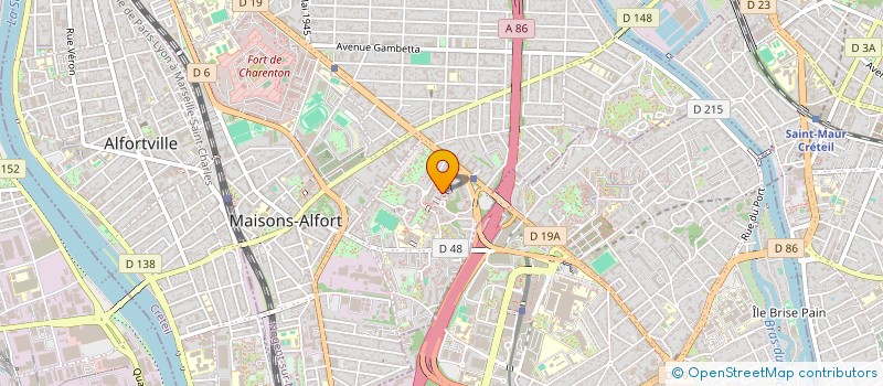 localisation de l'entreprise SCI ALKA à MAISONS-ALFORT