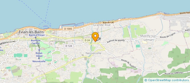 localisation de l'entreprise SCI ALKAHI  NEUVECELLE