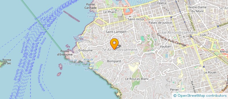 localisation de l'entreprise SCI ALKAMI à MARSEILLE