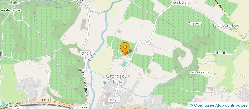 localisation de l'entreprise SCI ALKEMIA  GIRONDE-SUR-DROPT