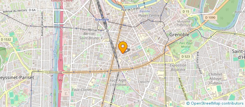 localisation de l'entreprise SCI ALKEVREEL  GRENOBLE