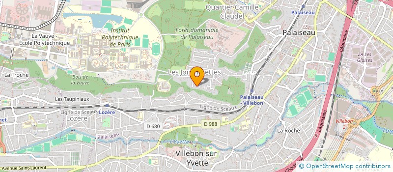 localisation de l'entreprise SCI ALKO à PALAISEAU